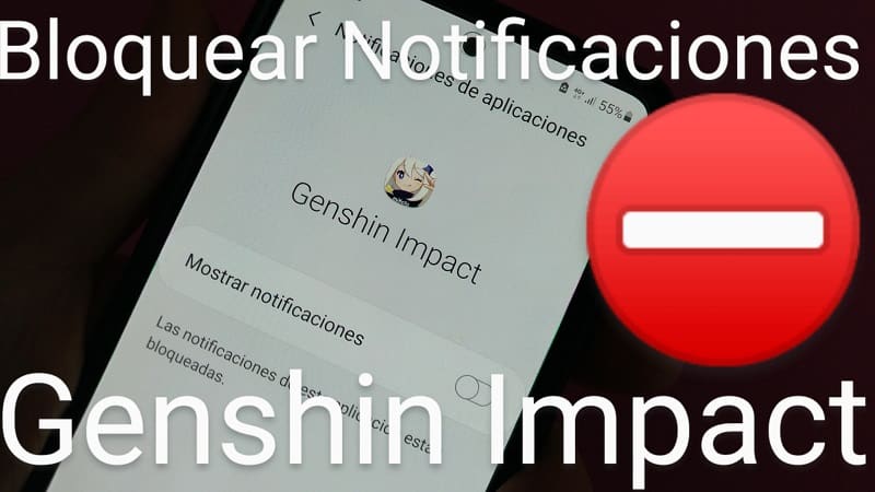 quitar notificaciones Genshin Impact.