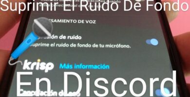 cancelar ruido de fondo discord.