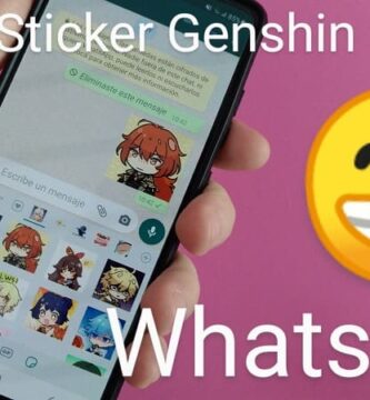 mandar stickers de genshin impact por Whatsapp.