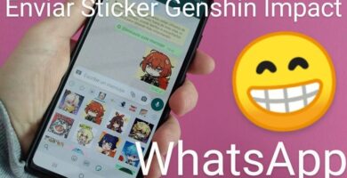 mandar stickers de genshin impact por Whatsapp.