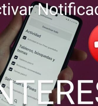 eliminar notificaciones pinterest de gmail.