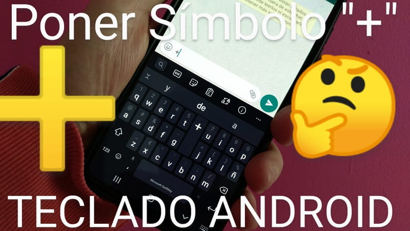 añadir más a teclado android.