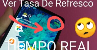 ver tasa de refresco en tiempo real en pantalla.