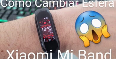 cambiar esfera xiaomi mi band.