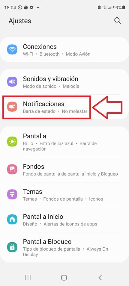 android 11 notificaciones edge.