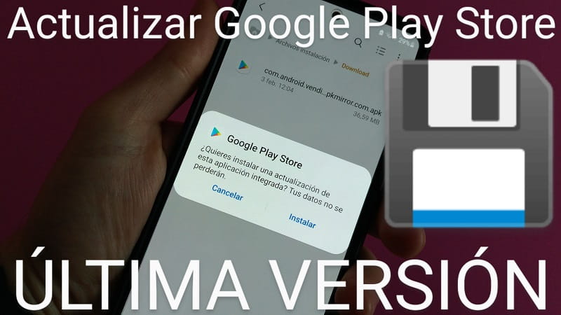 como actualizar el google play store