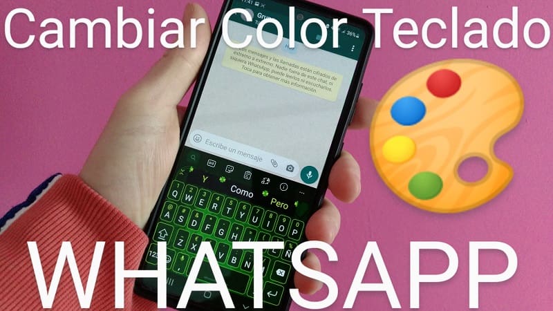 Mansión mi espectro ≫ Como Cambiar El Color Del Teclado De WhatsApp Fácil 2022