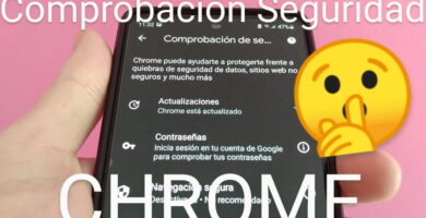 comprobación seguridad chrome.