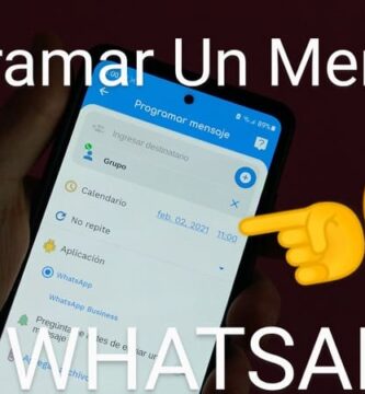 programar un mensaje whatsapp.