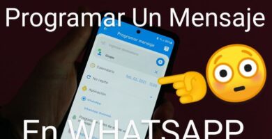 programar un mensaje whatsapp.