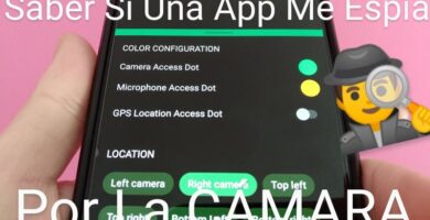 saber si una aplicación usar la cámara.