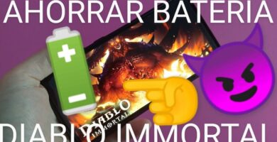 hacer que diablo immortal gaste menos batería.