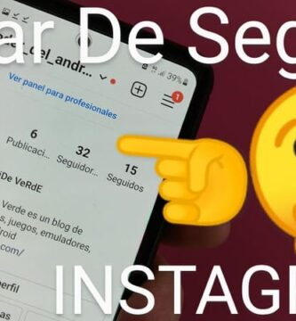 como puedes dejar de seguir instagram a una persona.