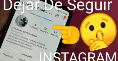 como puedes dejar de seguir instagram a una persona.