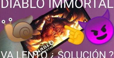 diablo immortal va despacio.