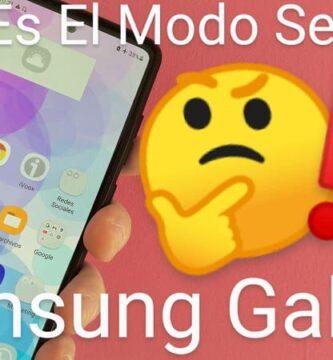 modo seguro de samsung.