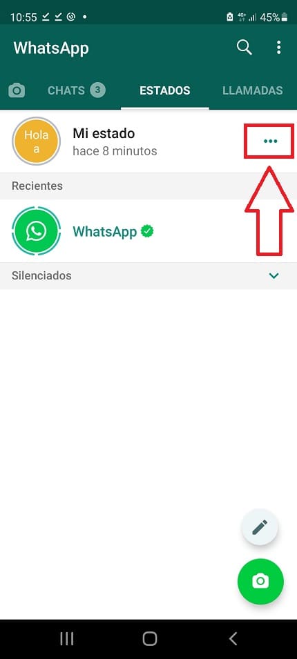 ver estado whatsapp oculto
