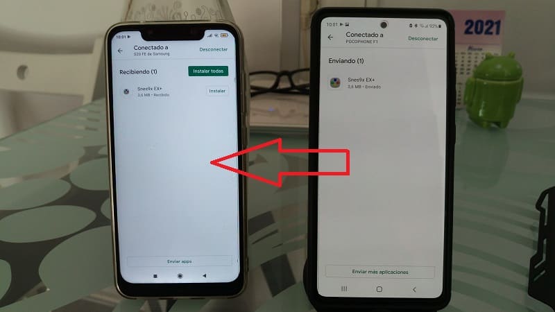 android compartir aplicaciones entre usuarios
