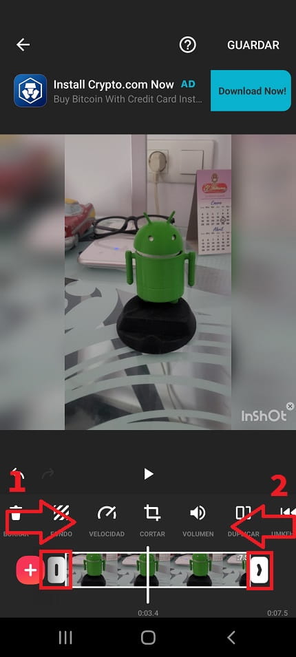 app para recortar videos android