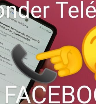 ocultar teléfono facebook.