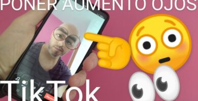 añadir aumento a los ojos en tiktok.