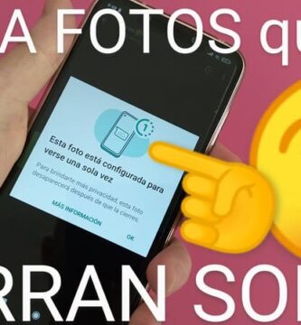 enviar imágenes por WhatsApp que se borren solas.