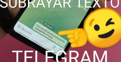 texto para subrayar en telegram.