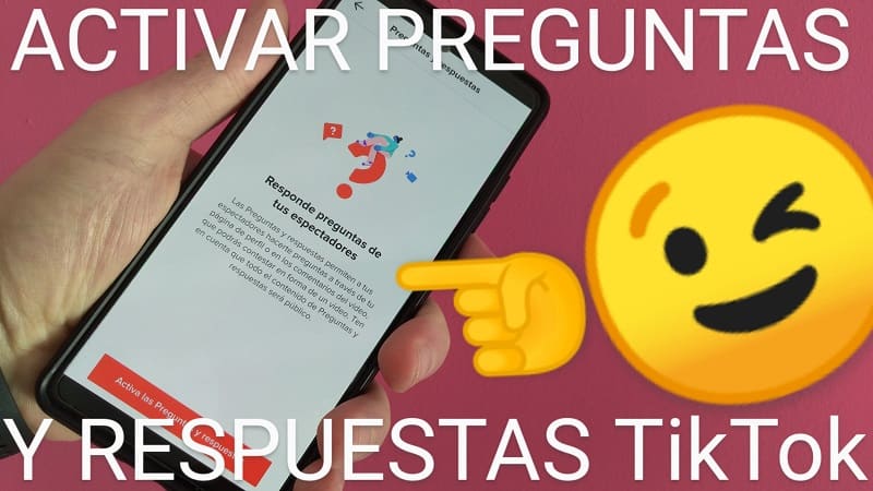 habilitar preguntas y respuestas tiktok.