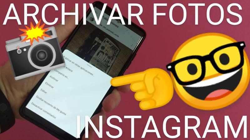 poner imágenes en archivar Instagram.