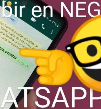 trucos de WhatsApp para escribir en negritas.