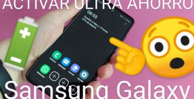 desactivar modo ultra ahorro samsung.