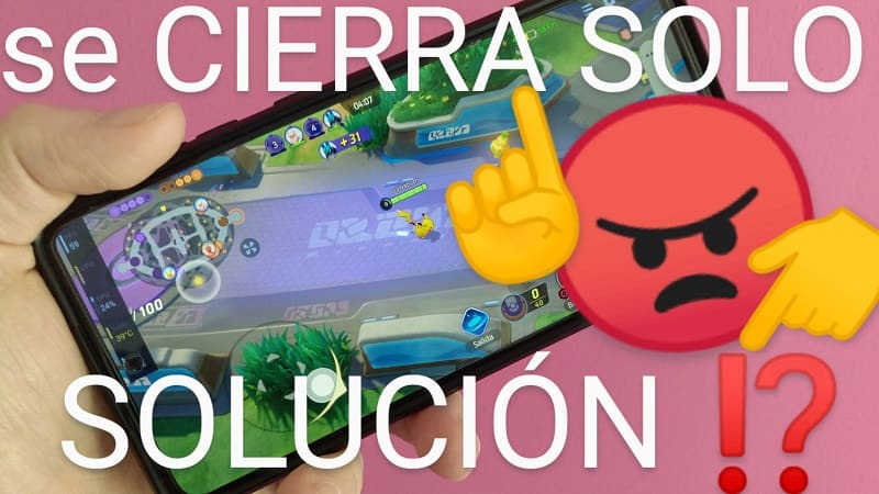 pokémon unite se abre y se cierra solo solución.