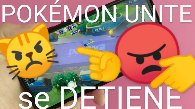 Solucionar Pokémon Unite se ha detenido.