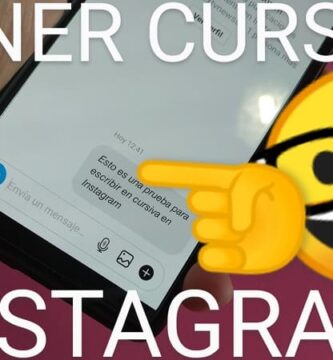 escribir las letras en cursiva en Instagram.
