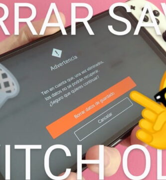 Borrar partidas Switch Oled.