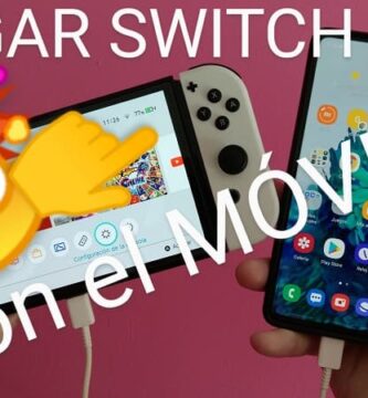 cargar batería Switch Oled con Smartphone.