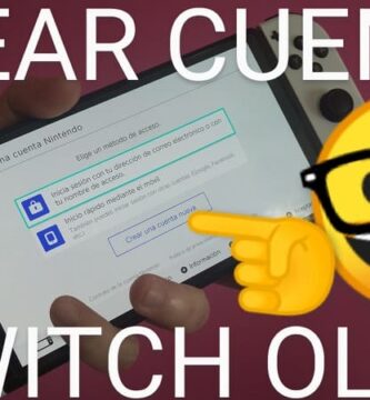 Vincular una cuenta de Nintendo a un perfil de usuario en Switch Oled.