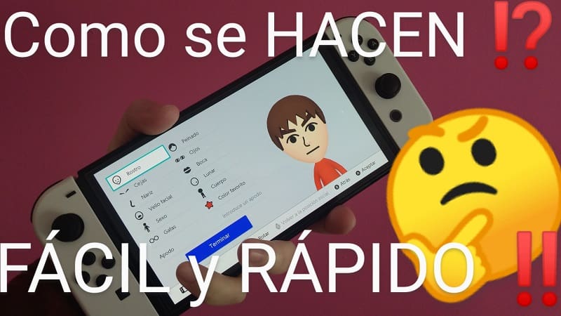 Hacer mii Switch oled.