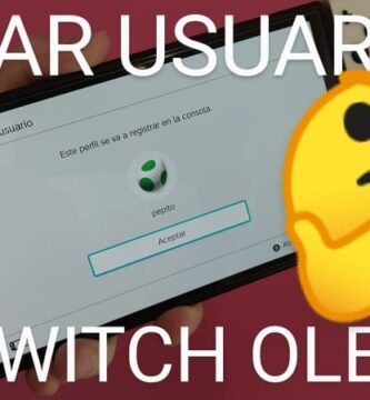 Perfil de usuario Switch Oled.