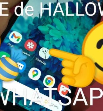 Icono de Halloween en Whatsapp.