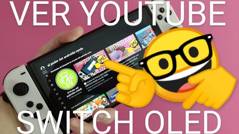 Como instalar youtube en Nintendo Switch Oled.