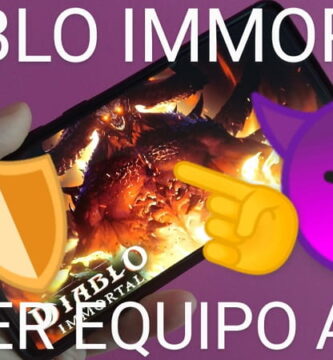 Coger objetos automáticamente Diablo Immortal.