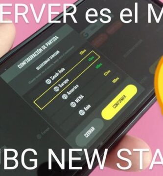 Cambiar servidores Pubg New State.