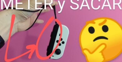 Sacar correas Joycons.