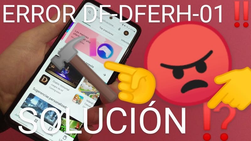 solucionar DF-DFERH-01 De Google Play.