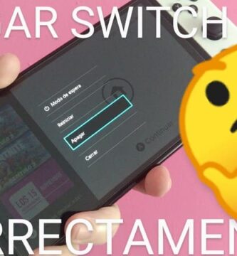 Como se apaga la Nintendo Switch Oled.