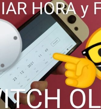Modificar Fecha y Hora Switch Oled.