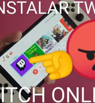 Eliminar Twitch Nintendo Switch Oled.