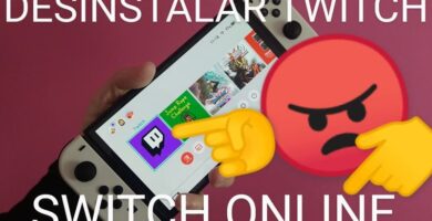 Eliminar Twitch Nintendo Switch Oled.