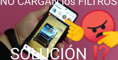 Porque no me cargan los filtros en Instagram.